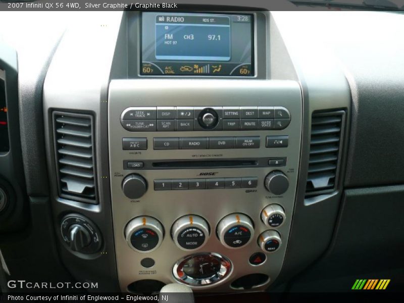 Silver Graphite / Graphite Black 2007 Infiniti QX 56 4WD