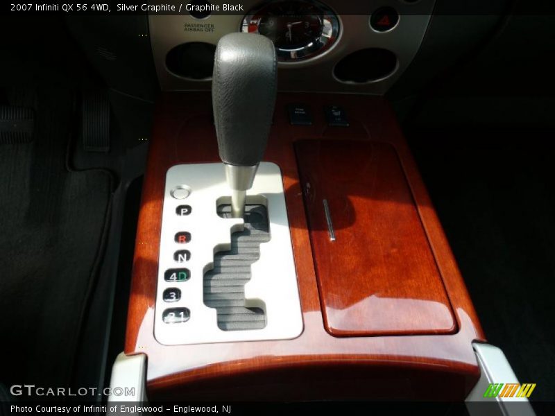 Silver Graphite / Graphite Black 2007 Infiniti QX 56 4WD