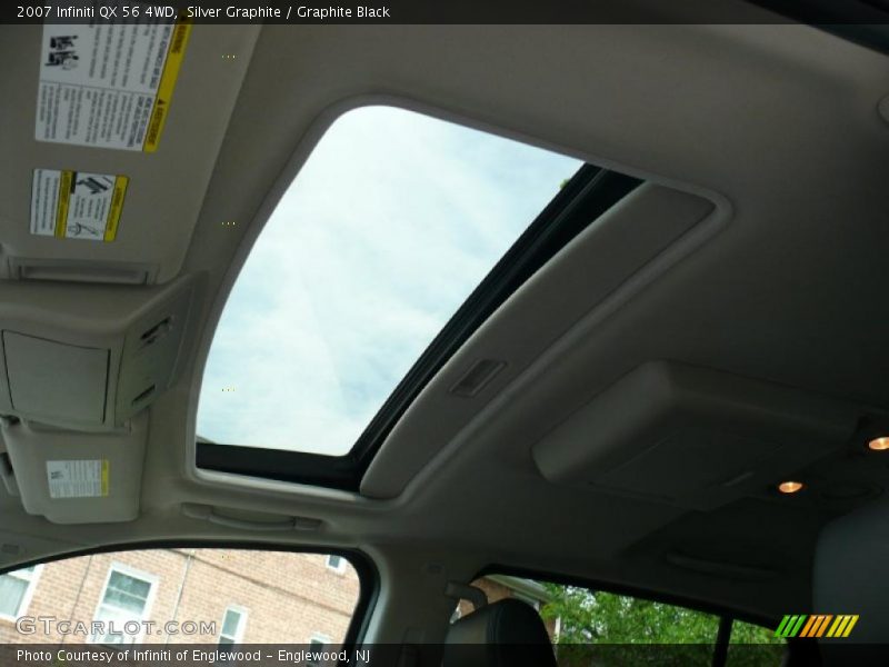 Silver Graphite / Graphite Black 2007 Infiniti QX 56 4WD