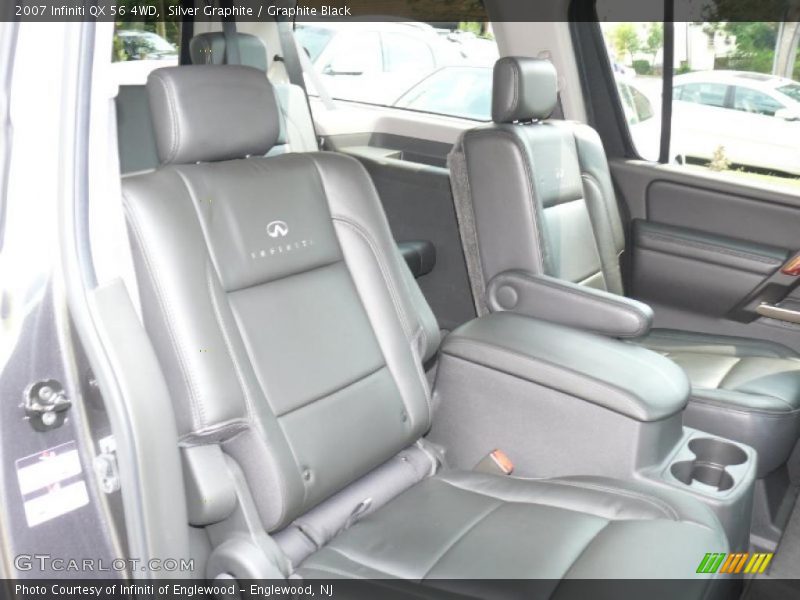 Silver Graphite / Graphite Black 2007 Infiniti QX 56 4WD