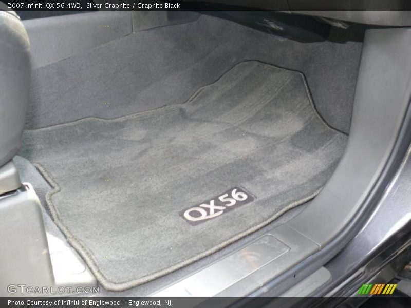 Silver Graphite / Graphite Black 2007 Infiniti QX 56 4WD