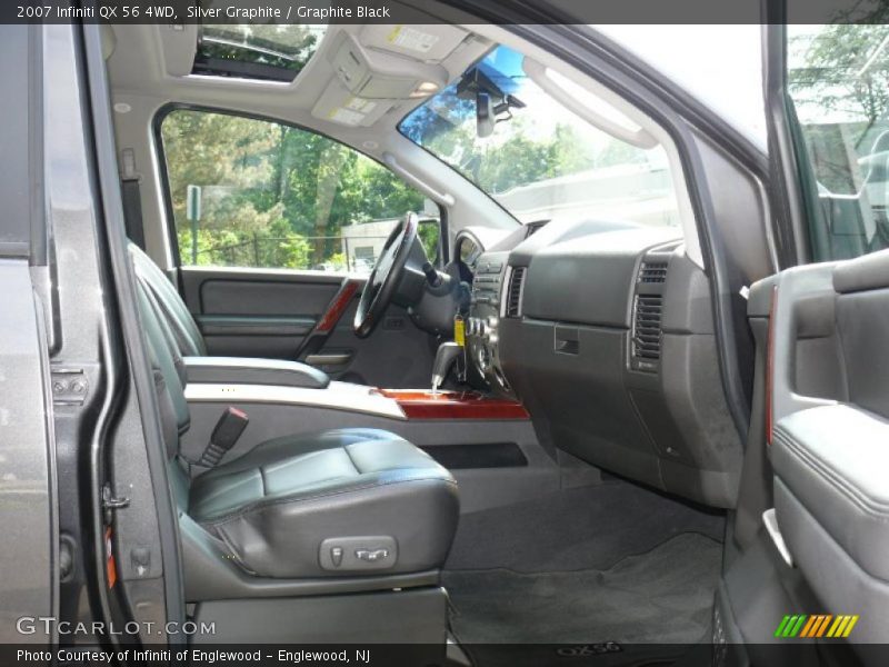 Silver Graphite / Graphite Black 2007 Infiniti QX 56 4WD