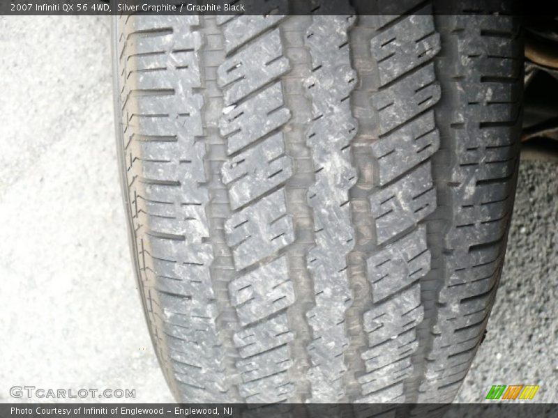 Silver Graphite / Graphite Black 2007 Infiniti QX 56 4WD