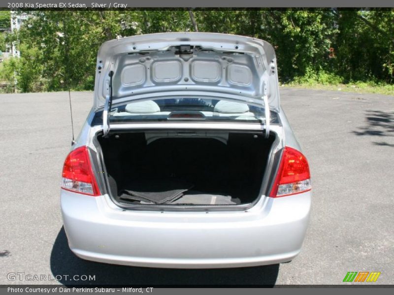 Silver / Gray 2008 Kia Spectra EX Sedan