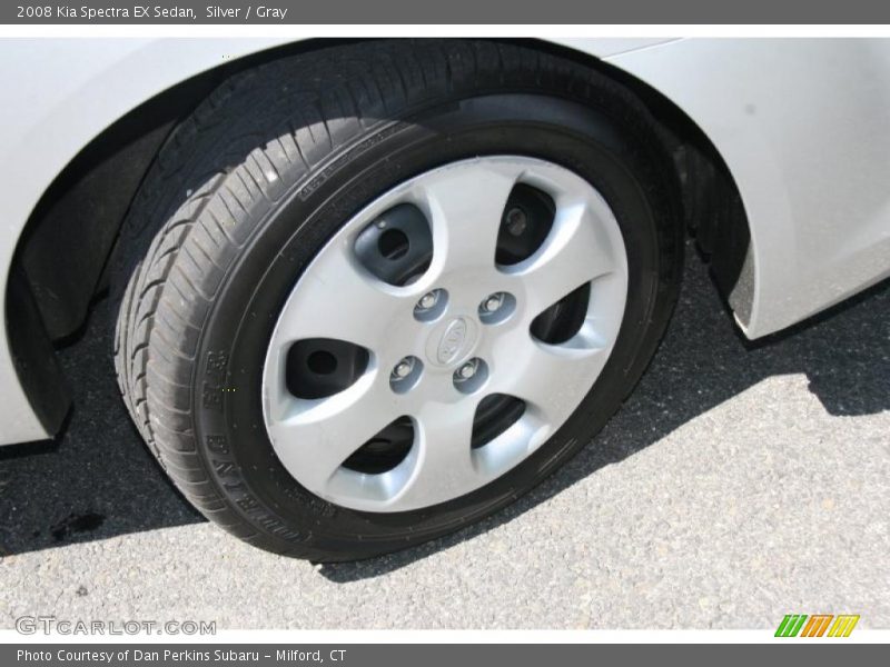 Silver / Gray 2008 Kia Spectra EX Sedan