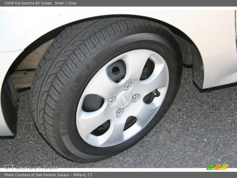 Silver / Gray 2008 Kia Spectra EX Sedan