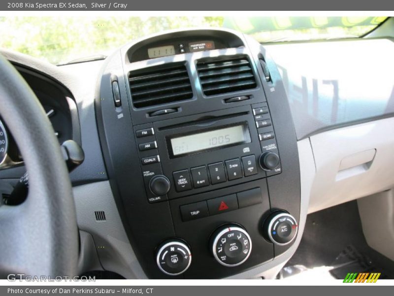 Silver / Gray 2008 Kia Spectra EX Sedan