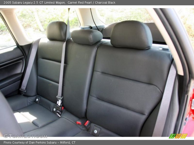 Garnet Red Pearl / Charcoal Black 2005 Subaru Legacy 2.5 GT Limited Wagon