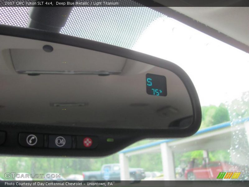 Deep Blue Metallic / Light Titanium 2007 GMC Yukon SLT 4x4