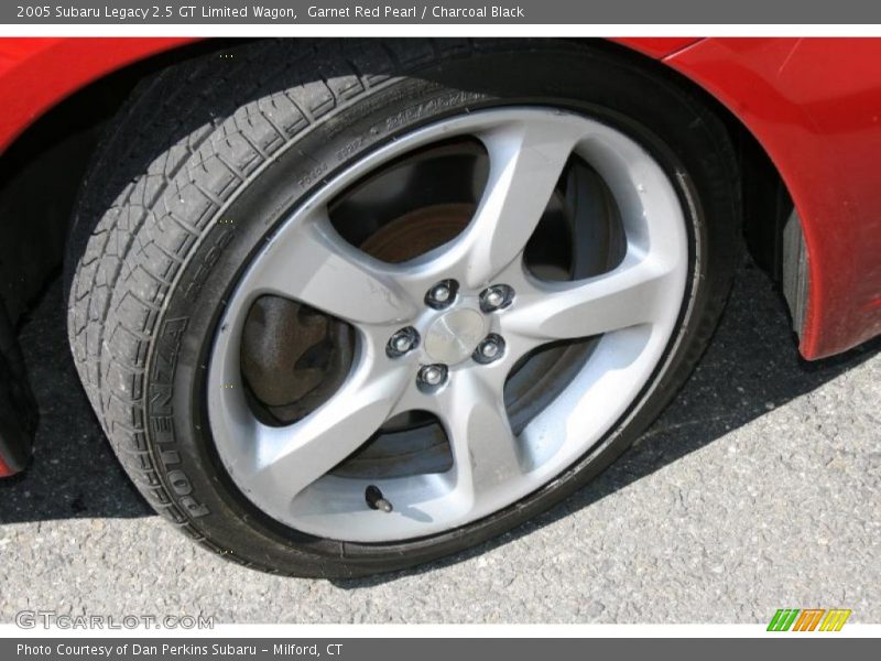 Garnet Red Pearl / Charcoal Black 2005 Subaru Legacy 2.5 GT Limited Wagon