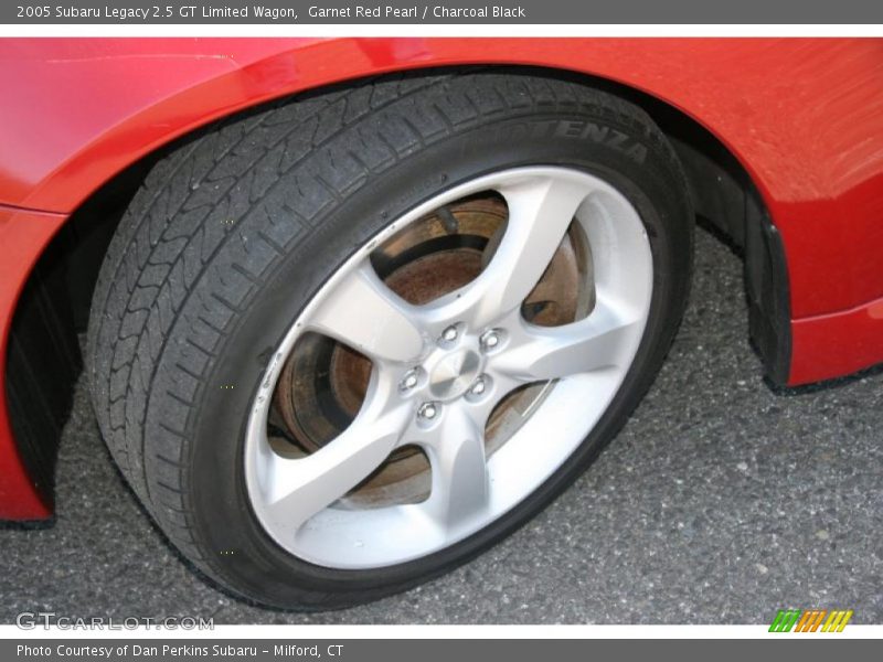 Garnet Red Pearl / Charcoal Black 2005 Subaru Legacy 2.5 GT Limited Wagon