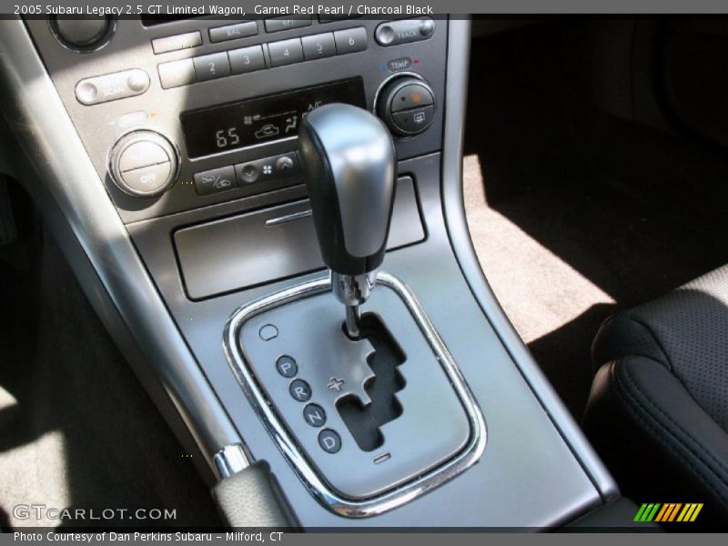 Garnet Red Pearl / Charcoal Black 2005 Subaru Legacy 2.5 GT Limited Wagon