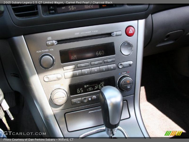 Garnet Red Pearl / Charcoal Black 2005 Subaru Legacy 2.5 GT Limited Wagon