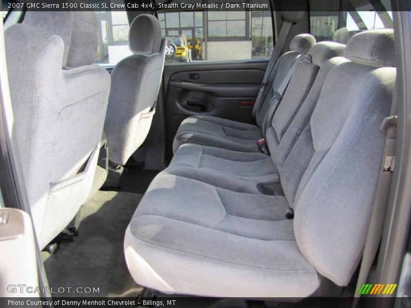 Stealth Gray Metallic / Dark Titanium 2007 GMC Sierra 1500 Classic SL Crew Cab 4x4