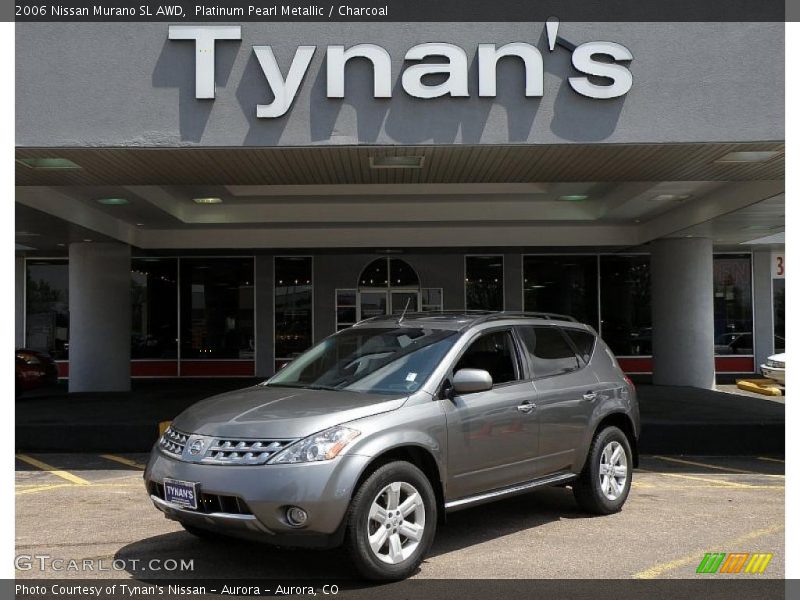 Platinum Pearl Metallic / Charcoal 2006 Nissan Murano SL AWD