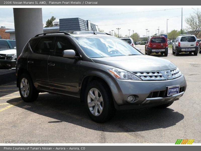 Platinum Pearl Metallic / Charcoal 2006 Nissan Murano SL AWD