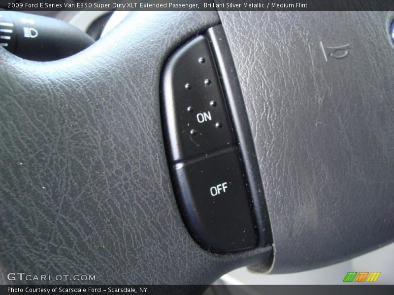 Brilliant Silver Metallic / Medium Flint 2009 Ford E Series Van E350 Super Duty XLT Extended Passenger