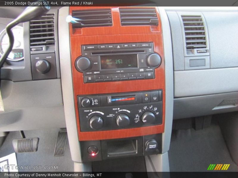 Flame Red / Khaki 2005 Dodge Durango SLT 4x4