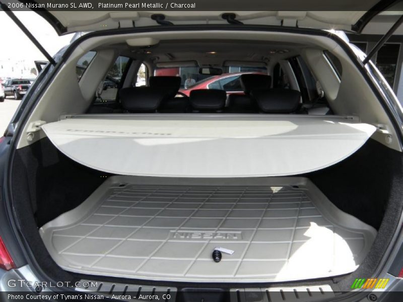 Platinum Pearl Metallic / Charcoal 2006 Nissan Murano SL AWD