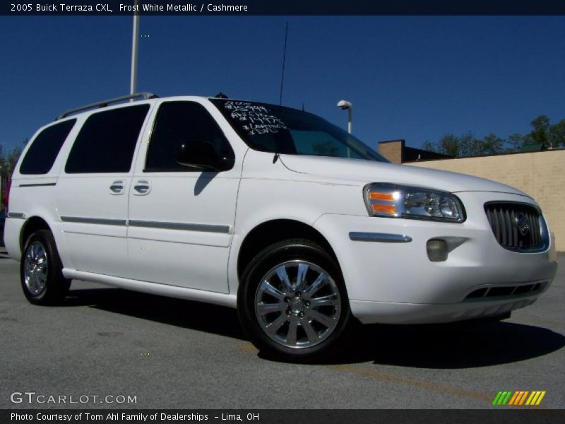 Frost White Metallic / Cashmere 2005 Buick Terraza CXL