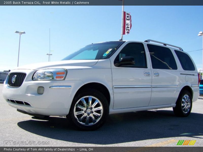 Frost White Metallic / Cashmere 2005 Buick Terraza CXL