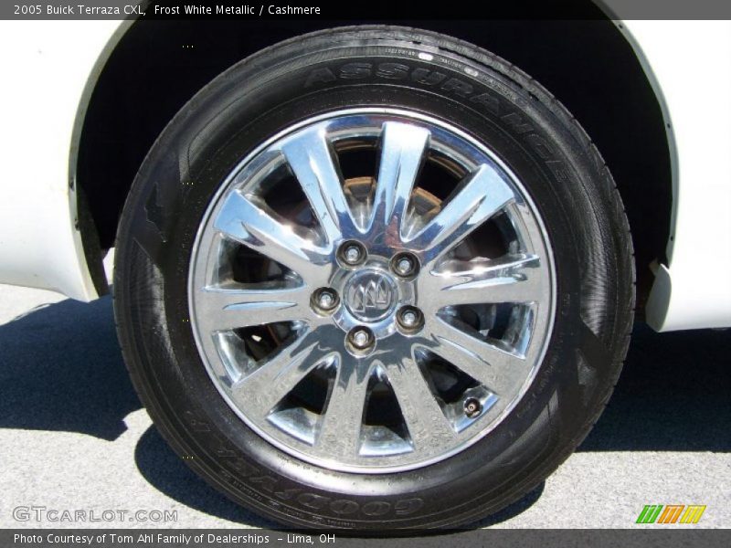 Frost White Metallic / Cashmere 2005 Buick Terraza CXL