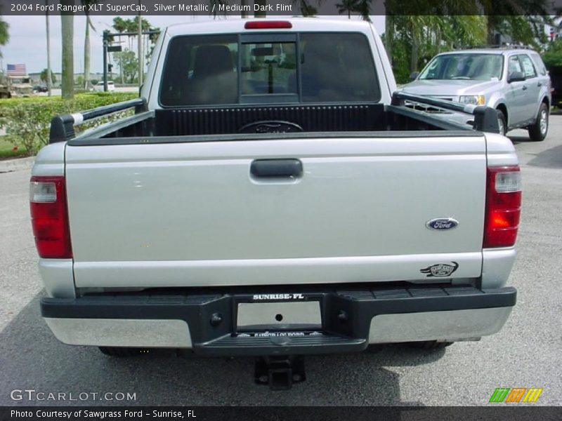 Silver Metallic / Medium Dark Flint 2004 Ford Ranger XLT SuperCab