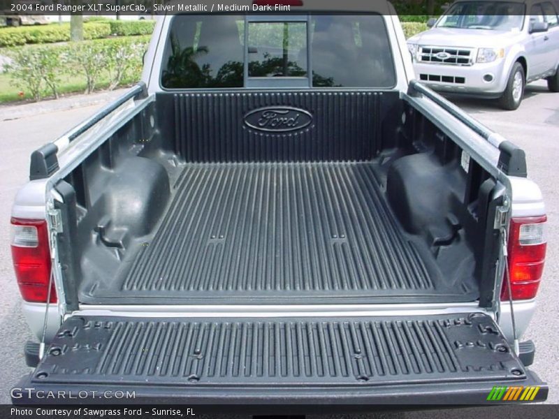 Silver Metallic / Medium Dark Flint 2004 Ford Ranger XLT SuperCab