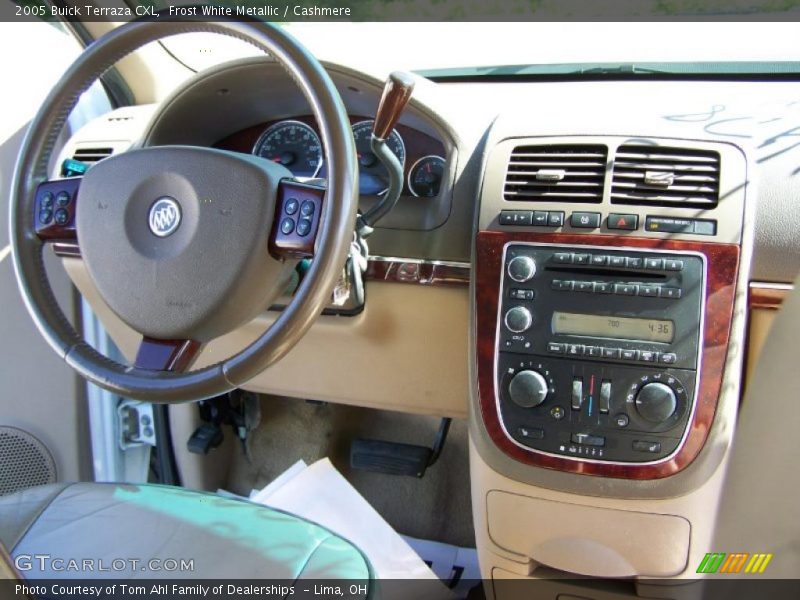 Frost White Metallic / Cashmere 2005 Buick Terraza CXL