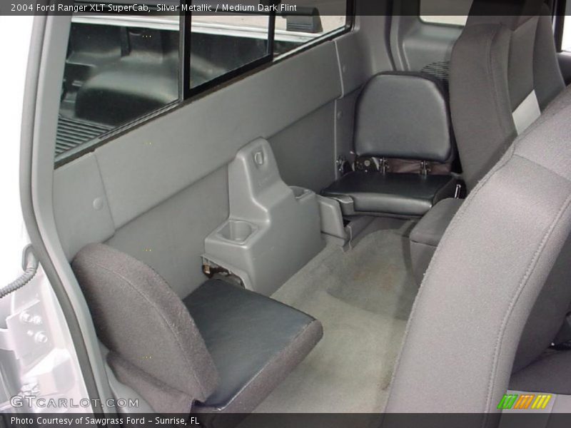Silver Metallic / Medium Dark Flint 2004 Ford Ranger XLT SuperCab