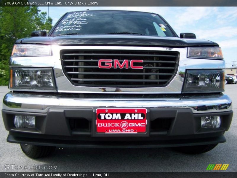 Onyx Black / Ebony 2009 GMC Canyon SLE Crew Cab