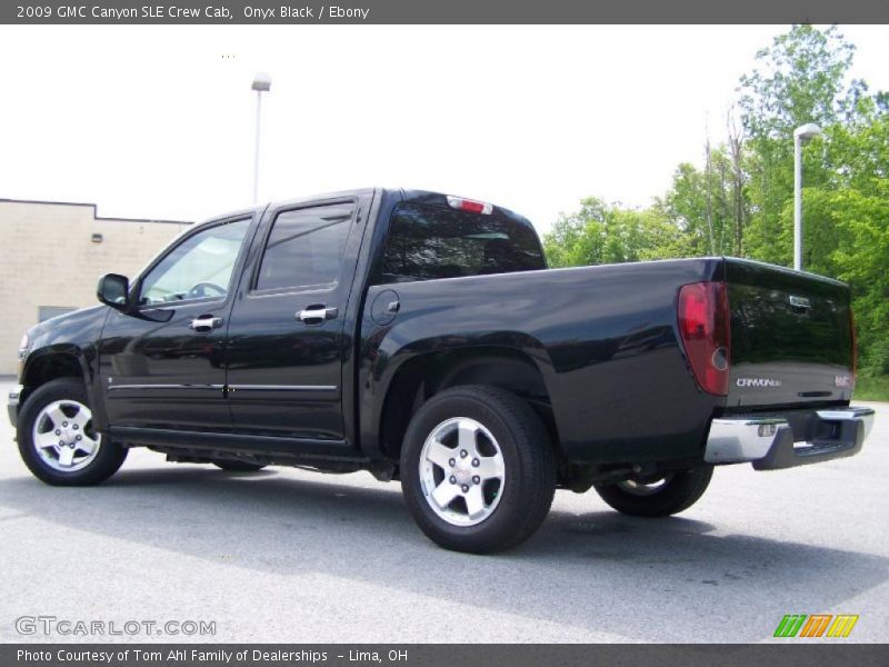 Onyx Black / Ebony 2009 GMC Canyon SLE Crew Cab