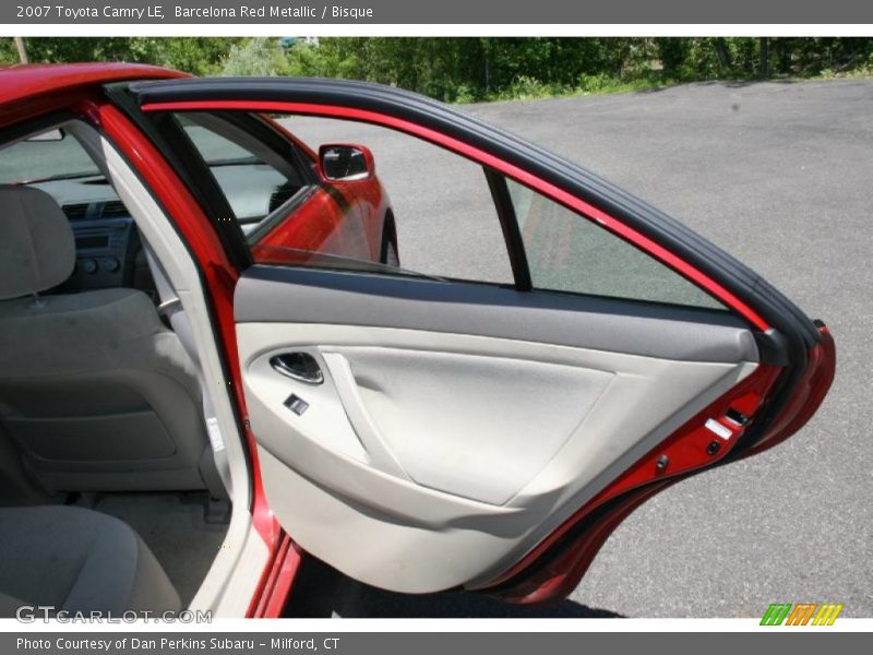 Barcelona Red Metallic / Bisque 2007 Toyota Camry LE