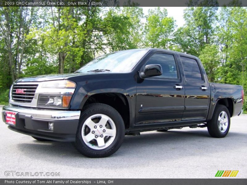 Onyx Black / Ebony 2009 GMC Canyon SLE Crew Cab