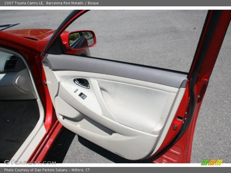 Barcelona Red Metallic / Bisque 2007 Toyota Camry LE