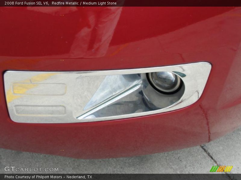 Redfire Metallic / Medium Light Stone 2008 Ford Fusion SEL V6