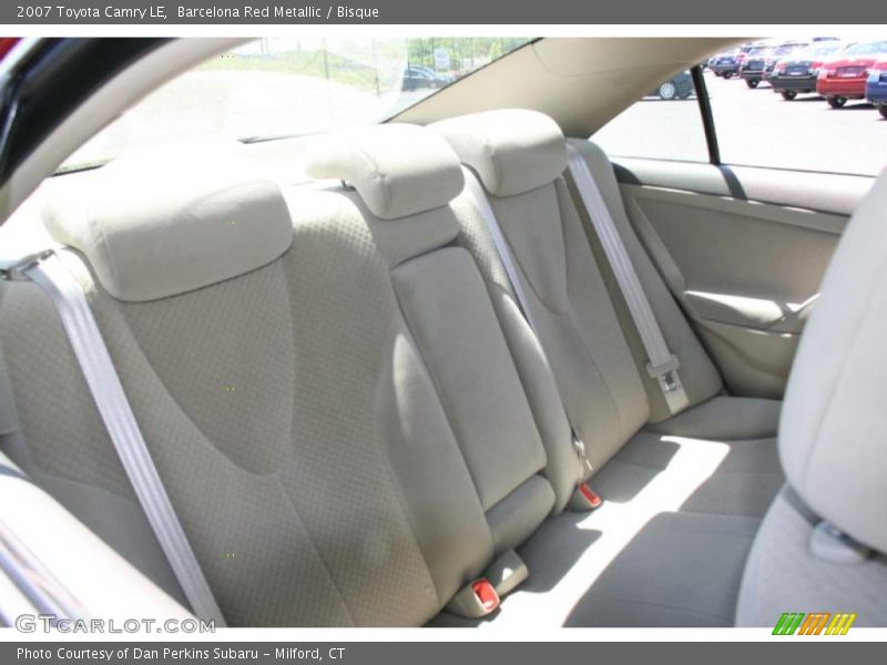 Barcelona Red Metallic / Bisque 2007 Toyota Camry LE