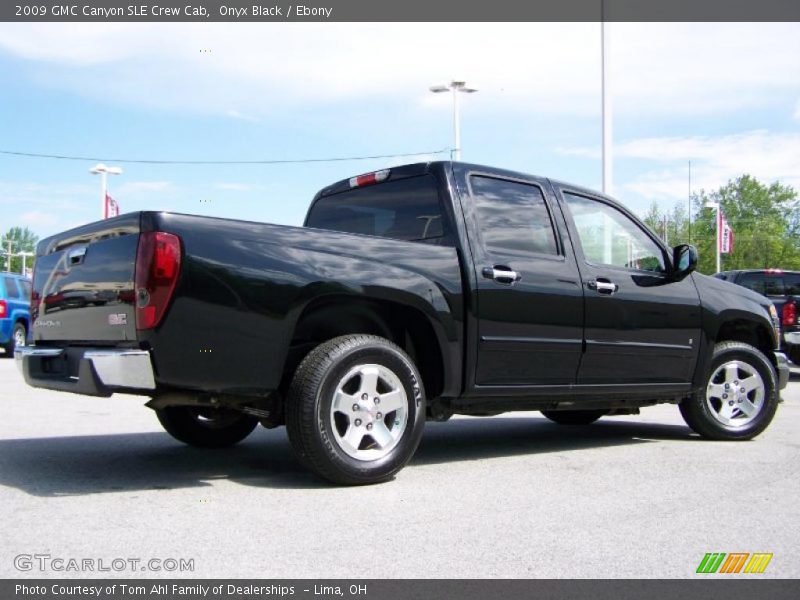 Onyx Black / Ebony 2009 GMC Canyon SLE Crew Cab