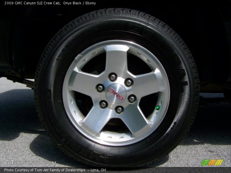 Onyx Black / Ebony 2009 GMC Canyon SLE Crew Cab