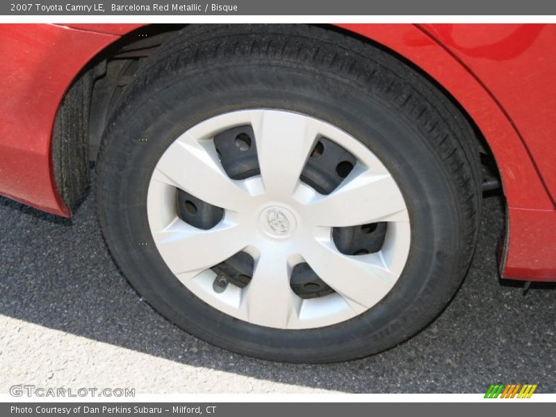 Barcelona Red Metallic / Bisque 2007 Toyota Camry LE