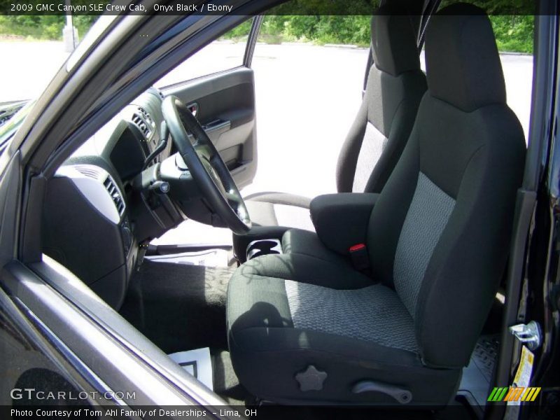Onyx Black / Ebony 2009 GMC Canyon SLE Crew Cab