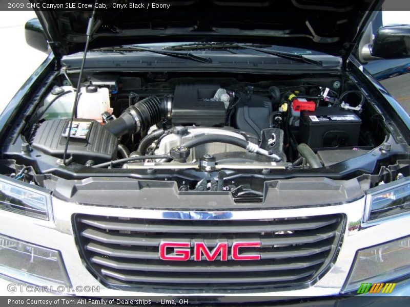 Onyx Black / Ebony 2009 GMC Canyon SLE Crew Cab
