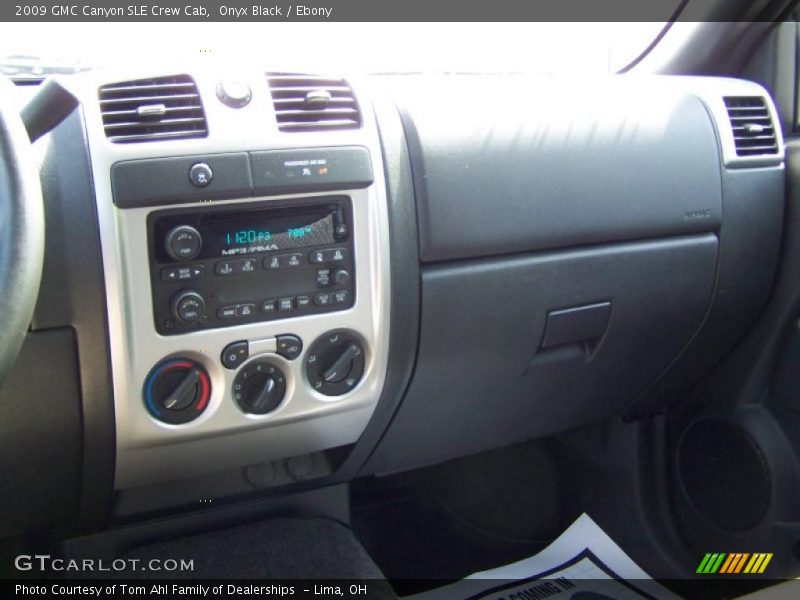 Onyx Black / Ebony 2009 GMC Canyon SLE Crew Cab