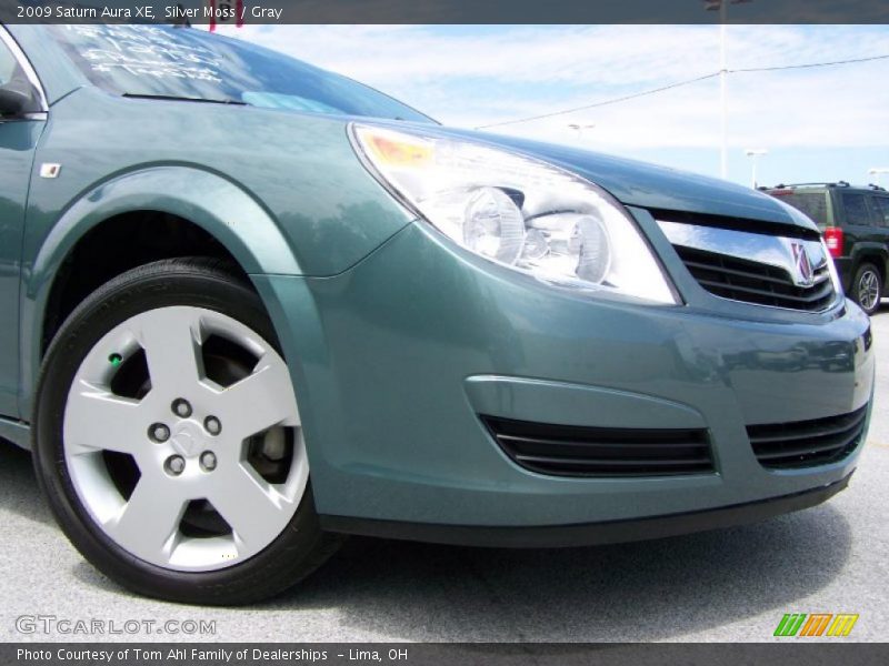 Silver Moss / Gray 2009 Saturn Aura XE