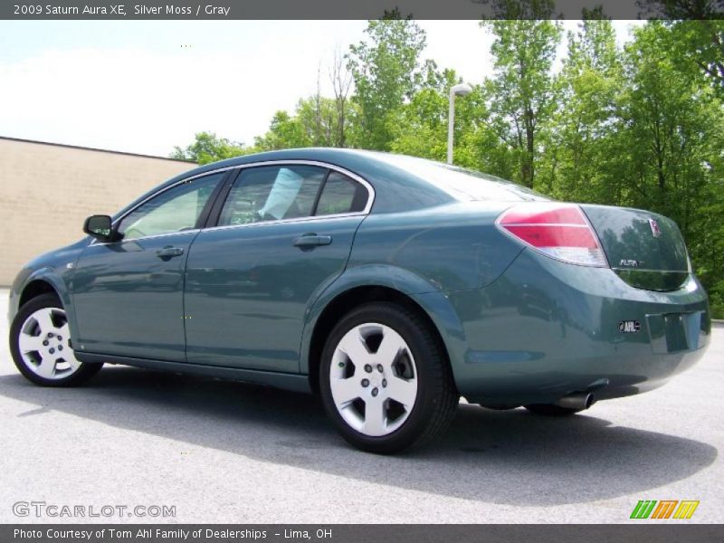Silver Moss / Gray 2009 Saturn Aura XE