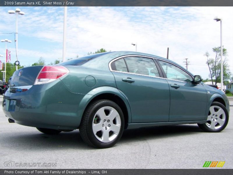 Silver Moss / Gray 2009 Saturn Aura XE