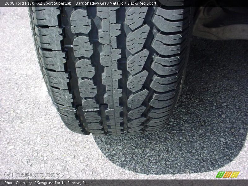 Dark Shadow Grey Metallic / Black/Red Sport 2008 Ford F150 FX2 Sport SuperCab