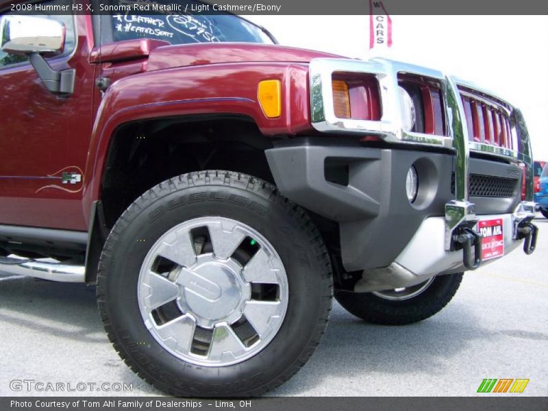 Sonoma Red Metallic / Light Cashmere/Ebony 2008 Hummer H3 X