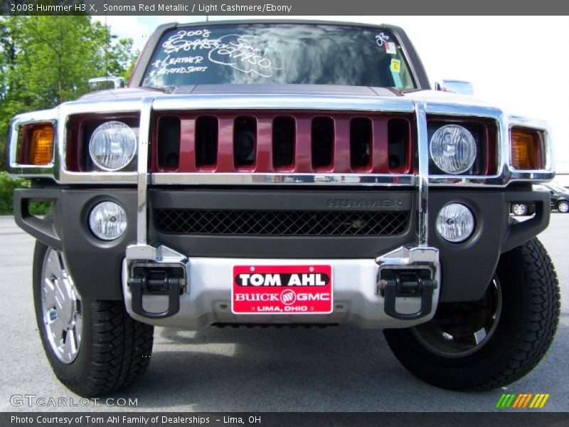 Sonoma Red Metallic / Light Cashmere/Ebony 2008 Hummer H3 X