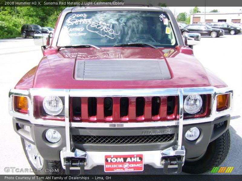 Sonoma Red Metallic / Light Cashmere/Ebony 2008 Hummer H3 X